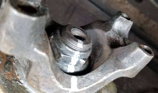 image from Jeep: Leaky Pinion Seal