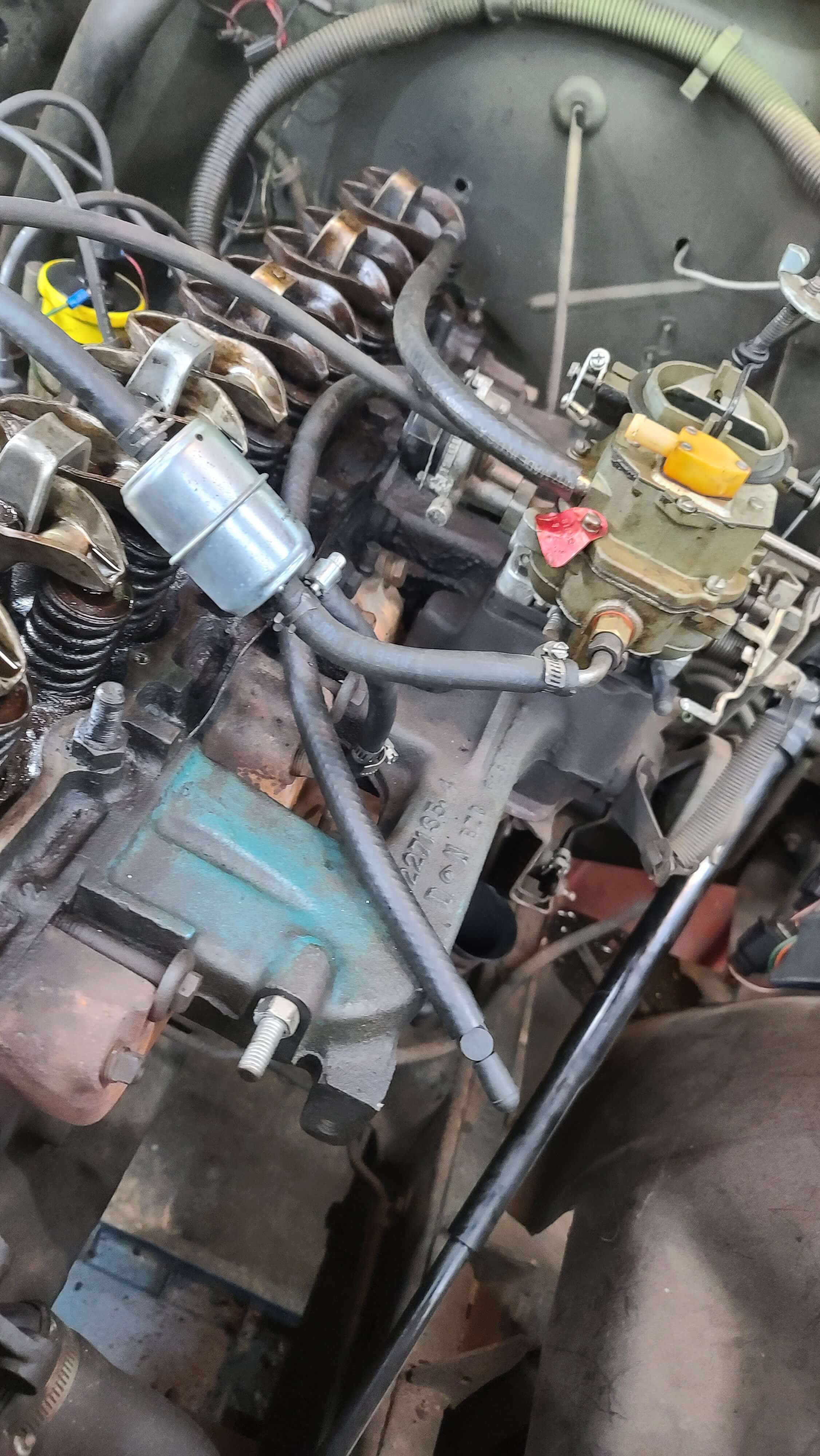 carb and fuel lines