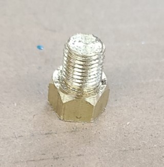Brass Plug for Intake Manifold