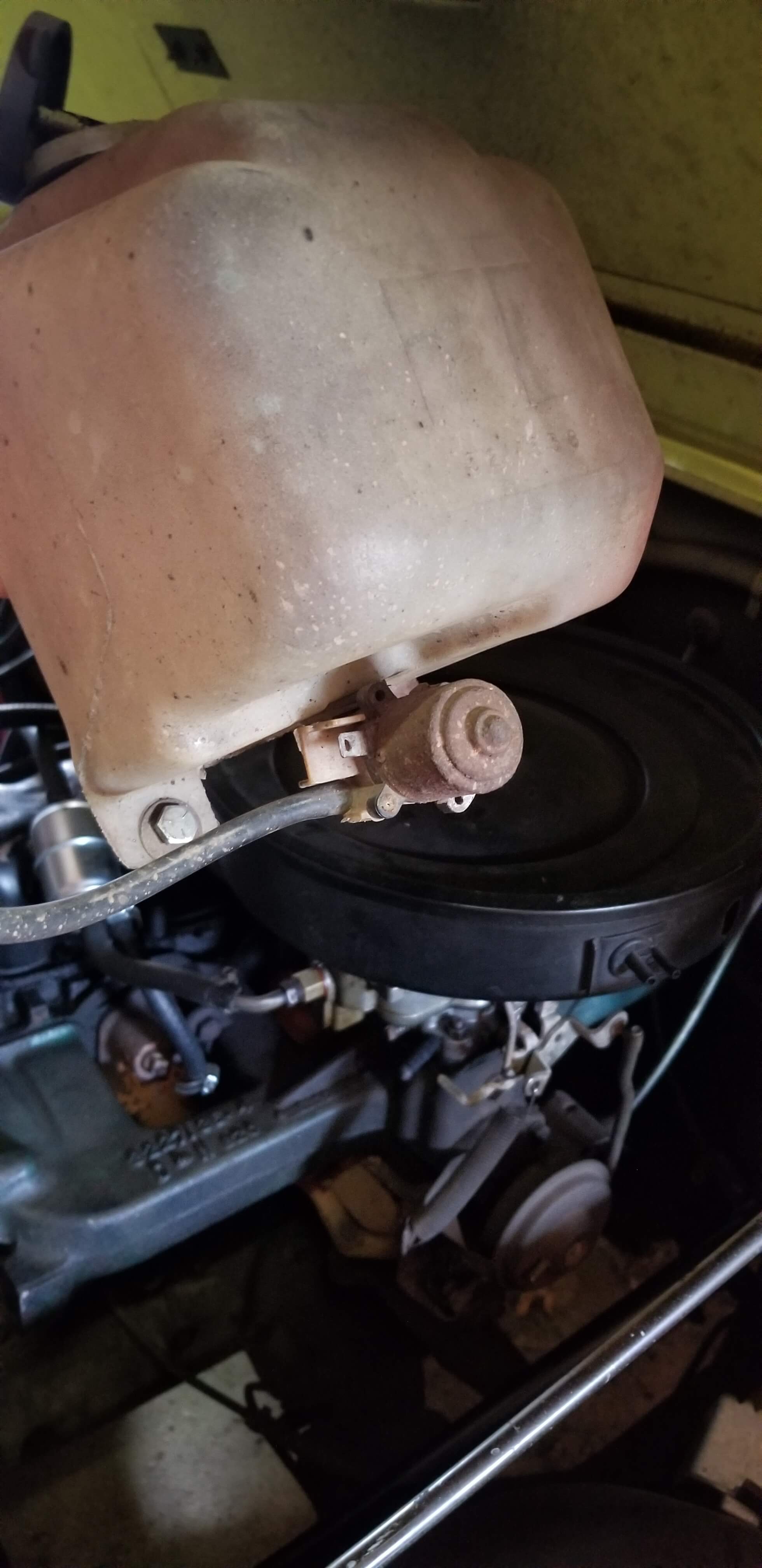 Rusted Washer Pump